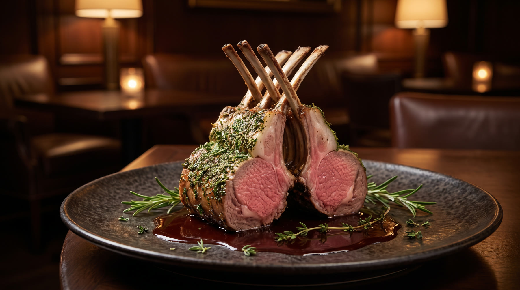 Herb-Crusted Lamb Rack